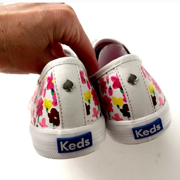 New keds x kate spade kickstart floral sneakers - Picture 5 of 8